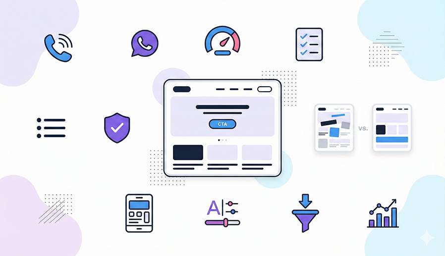 قبل إعادة تصميم موقعك: 10 تحسينات UX تزيد الطلبات والمكالمات